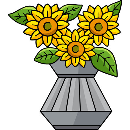 Thanksgiving Centerpiece Cartoon Colored Clipartのイラスト素材