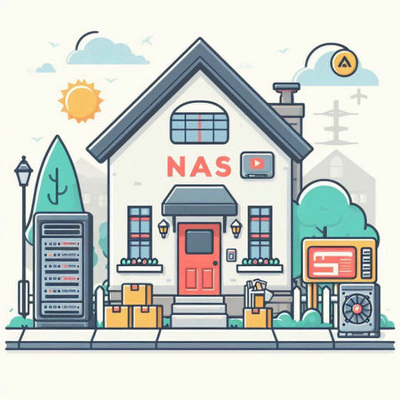 Vector illustration of a house with a gas station and gas station.のイラスト素材