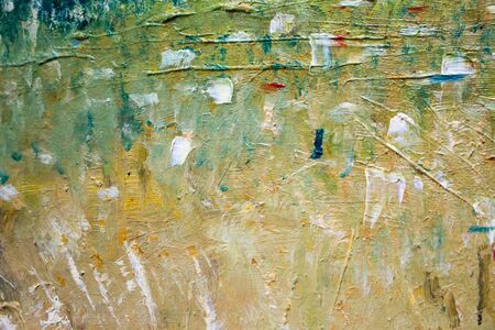 Abstract painting. Painting with oils on canvas for the background of a major stroke.の写真素材