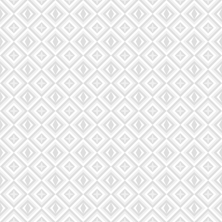 White and grey background, seamless geometrical patternのイラスト素材