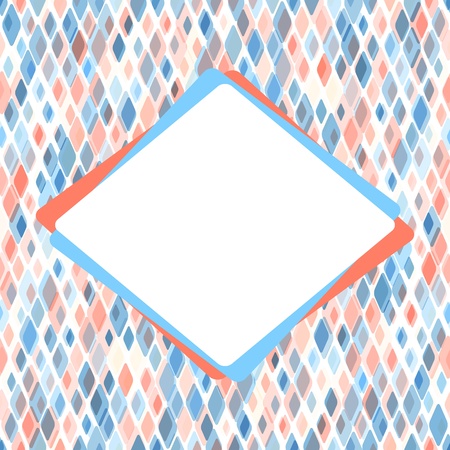Template for card or invitation with small spots  Editable vector backgroundのイラスト素材