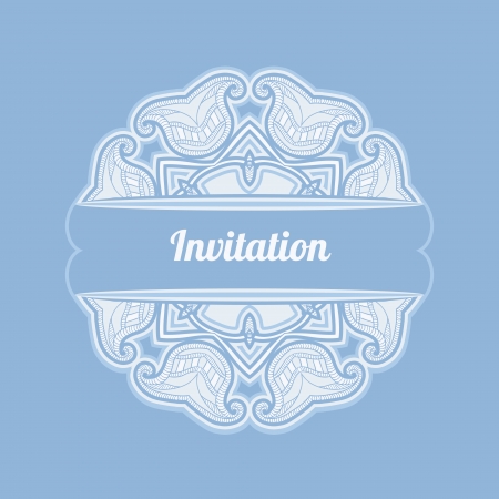 Greeting card with oriental floral pattern and space for text. Vector background in red and black colors.のイラスト素材