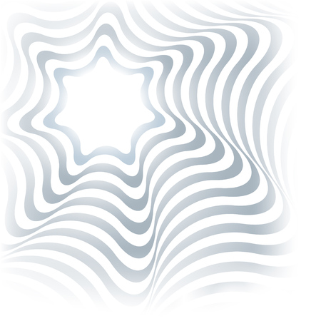 Abstract background in Opt Art style. Vector illustration.のイラスト素材