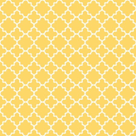 Traditional quatrefoil lattice pattern  Seamless vector background のイラスト素材