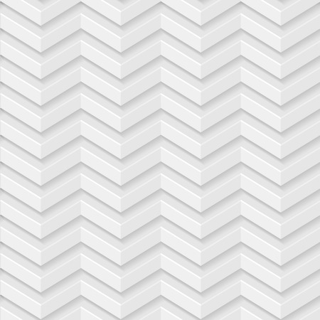 Abstract pattern in light grey and white colors with shadows. Seamless vector background.のイラスト素材