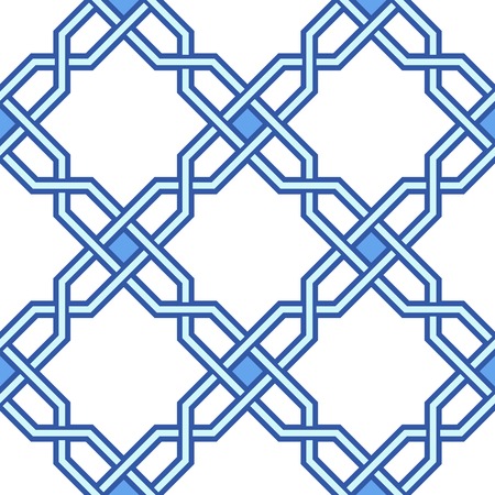 Traditional arabic tangled patternのイラスト素材