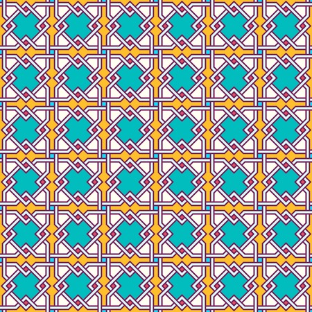 Tangled modern pattern, based on traditional oriental patternsのイラスト素材