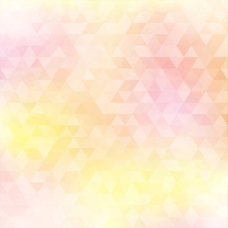 Colorful abstract geometric background with triangular polygons - low poly. Vector illustration.