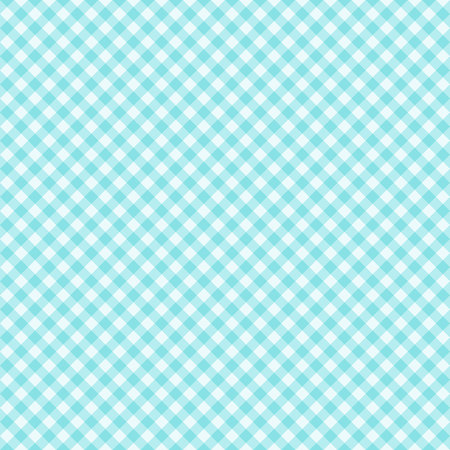 Traditional Gingham pattern in light blue color. Seamless checkered vector pattern. Abstract geometric background.のイラスト素材