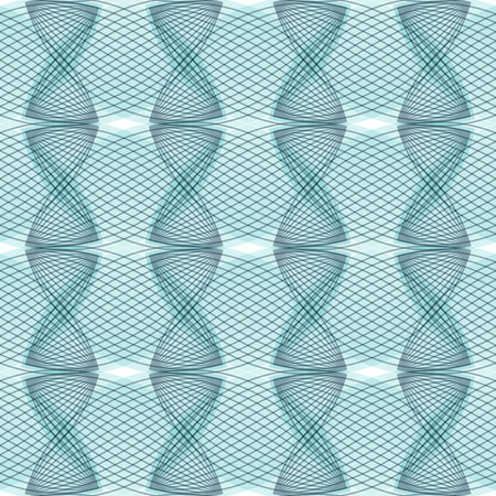 Abstract blue background, geometric shapes with many thin lines. Seamless vector pattern.のイラスト素材