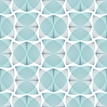 Abstract blue background, geometric shapes with many thin lines. Seamless vector pattern.のイラスト素材