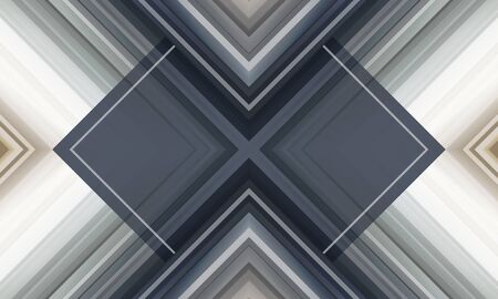 Abstract geometric background for web banner or print. Futuristic technology background. Shiny striped pattern on multicolor abstract background. Vector illustration. Horizontal bannerのイラスト素材