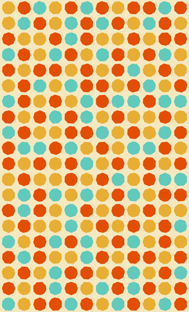 Scandinavian style seamless patternのイラスト素材