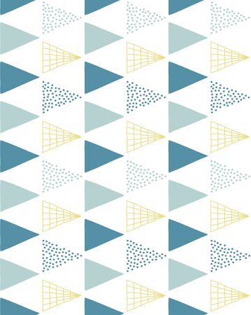 Scandinavian style seamless patternのイラスト素材
