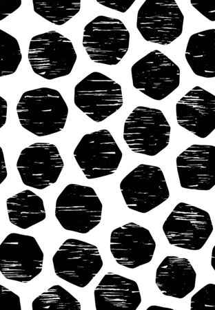 Scandinavian style seamless patternのイラスト素材