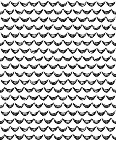 Scandinavian style seamless patternのイラスト素材