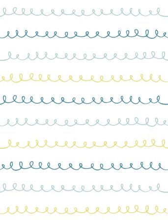 Scandinavian style seamless patternのイラスト素材