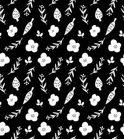 plant seamless patternのイラスト素材