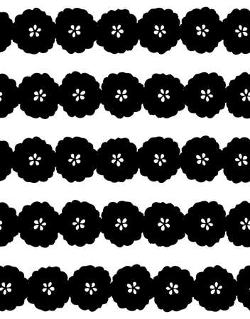 Scandinavian style seamless patternのイラスト素材