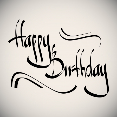 Calligraphic elements - black design vintageのイラスト素材