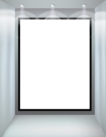 Shop window  Vector illustration のイラスト素材