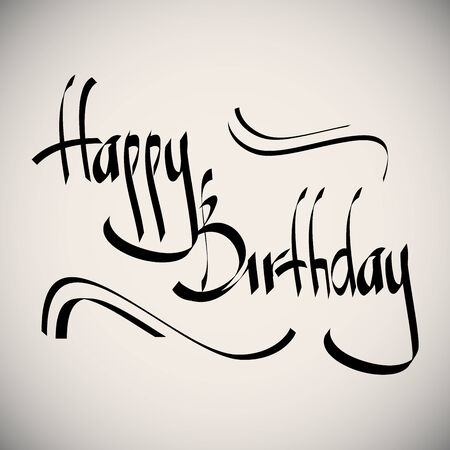 Calligraphic elements -  black design vintageのイラスト素材