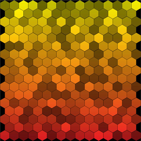 Seamless abstract hexagon background   Vector illustrationのイラスト素材