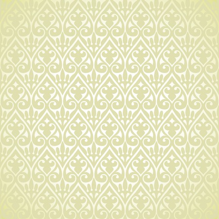 Vector vintage baroque border frame card cover flower motif arabic retro pattern ornate laceのイラスト素材