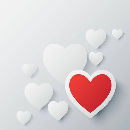 Love backgroundのイラスト素材