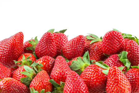 Fresh strawberry - backgroundの写真素材