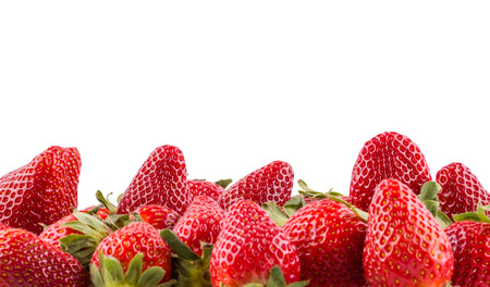 Fresh strawberry - backgroundの写真素材