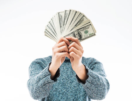Money in the hands