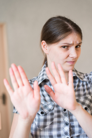 Young offended female