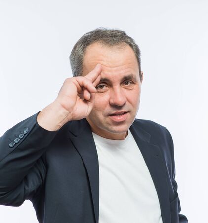 Confident businessman portraitの写真素材