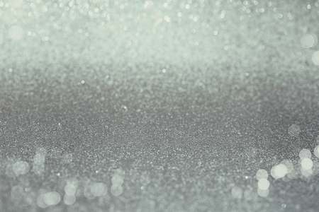 Silver  defocused glitter background ,copy spaceの写真素材