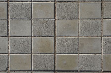 This picture shows a simple grid of footpath texture