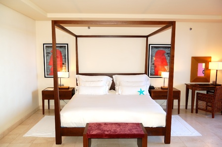 Apartment interior in the luxury hotel, Tenerife island, Spainのeditorial素材