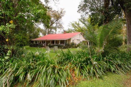 Tropical Africa are lodgesの写真素材