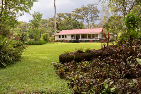 Tropical Africa are lodgesの写真素材