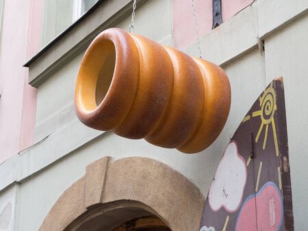 Czech sweet rollの写真素材