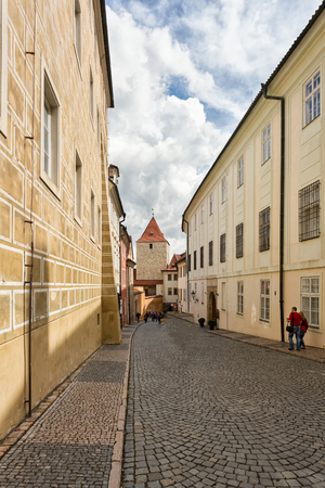 The streets of Pragueの写真素材