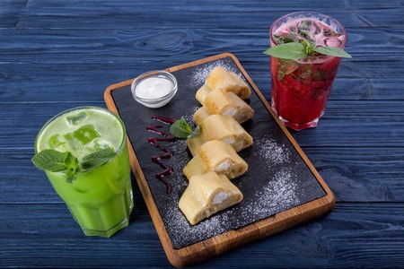 Sweet pancakes for a restaurant