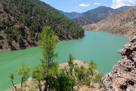 rafting in the green canyon, Alanya, Turkeyの写真素材