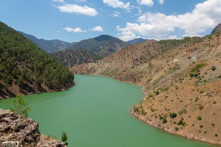 rafting in the green canyon, Alanya, Turkeyの写真素材