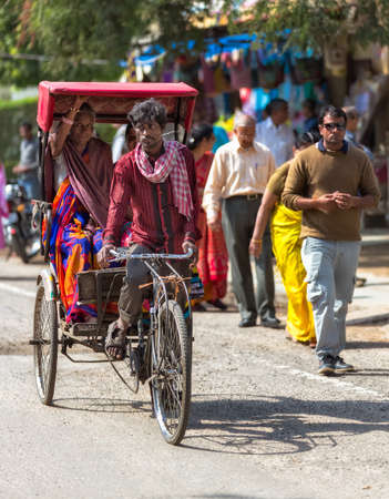India street portraits Sweeper in Hyderabad, India Editorial photo shoot of street people of India November , 2020のeditorial素材