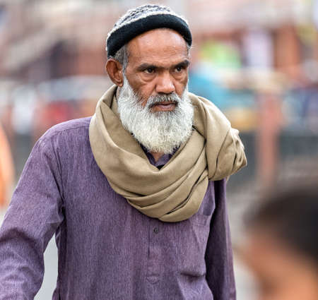 India street portraits Sweeper in Hyderabad, India Editorial photo shoot of street people of India November , 2020のeditorial素材