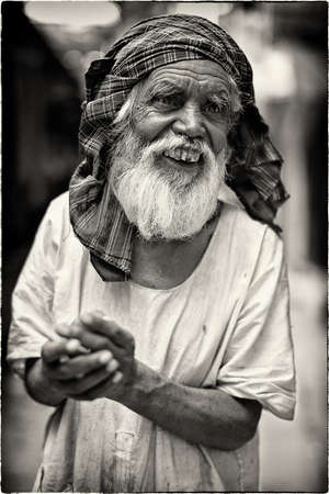 India street portraits Sweeper in Hyderabad, India Editorial photo shoot of street people of India November , 2020のeditorial素材