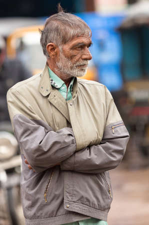 India street portraits Sweeper in Hyderabad, India Editorial photo shoot of street people of India November , 2020のeditorial素材