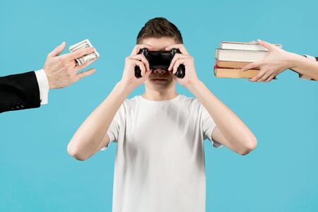 Passion for a computer game prevents a teenager from seeing opportunities in life. The young guy...