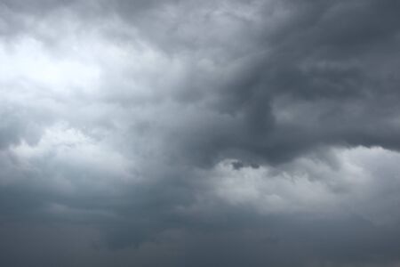 Storm front. Cloudsの写真素材